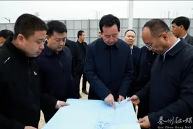 孟晓龙调研部分项目建设情况图片