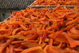 做红薯干原来这么简单，只需2蒸2晒，红薯干透亮甜糯，久放不坏图片