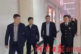 郑州海关副关长黄勇带队来潢川调研图片