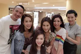 惊现陈茵媺亲姐？陈茵媺与港姐闺蜜聚会庆生，网友：分不清了图片