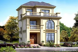3款小户型农村三层自建房，20万起就可以建，你更喜欢哪一套？图片