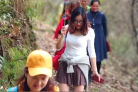 阳春三月，桃花盛开，广安大云山，小姐姐们拍照好地方图片