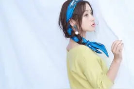 丝巾扎发复古又迷人：学会4种丝巾扎法你也能美成石原里美周冬雨图片