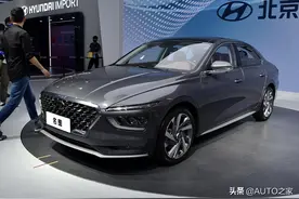 2021款现代名图亮相，落地13万，尺寸不输雅阁，实车真帅气图片