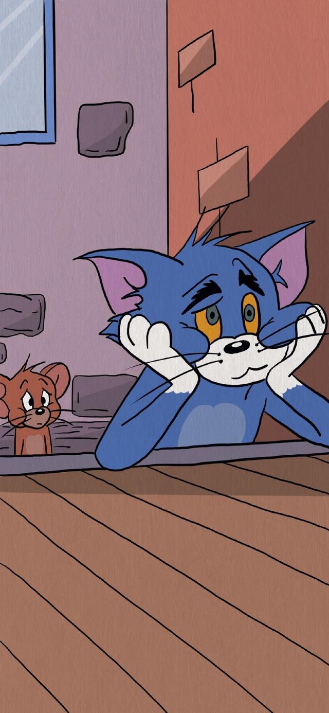 猫和老鼠壁纸｜幸福就是猫吃鱼狗吃肉，奥特曼打小怪兽