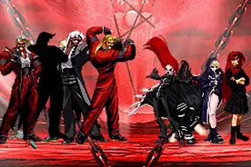 拳皇诸神之战：「MUGEN」超级卢卡尔队 VS 超级女BOSS队图片