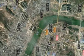 从卫星地图上看安徽蚌埠市3县，对比各城区的规划和建设图片