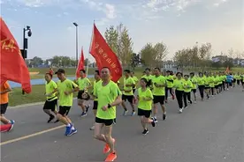 今天，“奔跑江西2020线上马拉松赛”景德镇站开赛图片