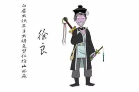 著名长篇侠义评书《白眉大侠》里面的经典人物画图片