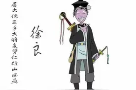 著名长篇侠义评书《白眉大侠》里面的经典人物画图片