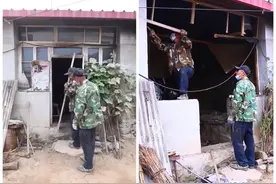 一网红帮独居老人改造房屋：将不到20㎡破房重新装修，值得称赞图片