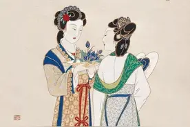 张大千笔下的这些美女，个个令你倾心图片