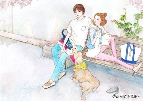 插画欣赏：我所向往的爱情…