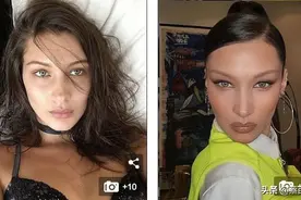 贝拉哈迪德掀起狐狸眼旋风，花6千元就为整成外星人？外国人真狠图片