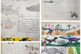 画海报，做演讲，我们自信的样子真棒！| 小学英语图片