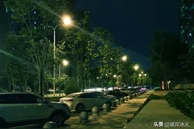 初夏的夜｜手机MIX调色青色电影风对比欣赏图片