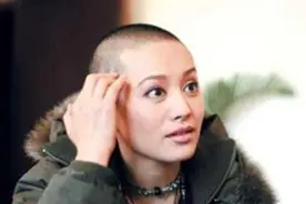 盘点戏中剃光头的美女明星，你觉得谁最好看？图片