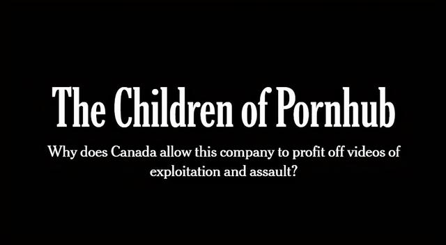 因为一篇文章，世界最大色情网站下架了千万部黄片