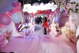 小学生“豪华生日宴”堪比婚宴：豪华之风当刹图片