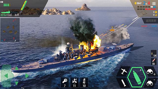 一款模拟战舰海上对战手游：改装大作战（无限黄金钞票）