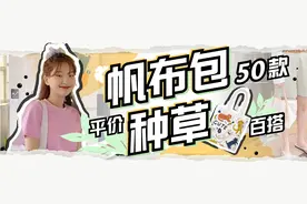 50款淘宝平价帆布包种草！好看百搭，巨能装图片
