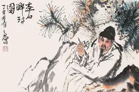 杜甫一首诗写了八个人，人物形象跃然纸上，后来还成为画家的题材图片