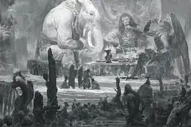 狮驼城的人都被妖精吃完了，怎么会在通关文牒上还有狮驼城国印？图片