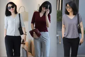 大骨架女人怎么穿？照着这样穿，气质又显瘦，让你告别“女壮士”图片