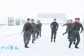 厉害了！兵哥哥雪中大跳网络神曲《C哩C哩》，动作干净利落帅呆！