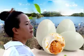 山东大姐海边养鸭，腌制咸鸭蛋绝境逢生，如今年收入几千万图片