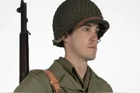 看全副武装的美国大兵图片