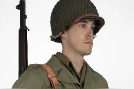 看全副武装的美国大兵图片