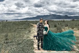 拍完了才知道原来军装婚纱照可以拍的这么美图片