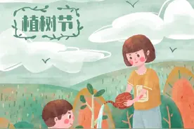植树节儿童画素材资料：植树节儿童画和手抄报都能用的上！图片