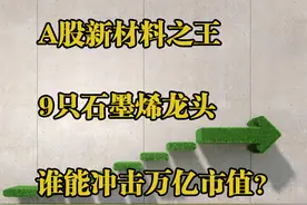 A股材料之王：9只石墨烯龙头，谁能冲击万亿市值？图片