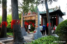 清明节前网游“天下第一庙”，这里是天下林氏根，卫辉比干庙图片