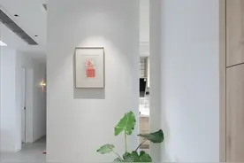 没想到刷大白也会这么好看，看她105㎡新家，没有丝毫的廉价感图片