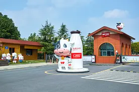 卫岗乳业工厂园区建筑摄影厂房空间拍摄-南京如一商业摄影图片