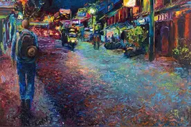 手指也能作画？欣赏一组手指绘画作品图片