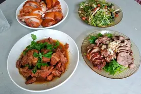 给当兵40多年的老爸过建军节，弄了4个菜，老爸：当兵的就爱这菜图片