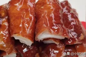第一次这样做脆皮猪大肠，酥脆嫩滑多汁，味道鲜美越吃越上劲图片