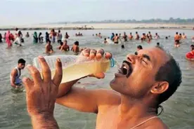 恒河牌矿泉水开售，10万瓶1小时内被抢光？恒河水到底有多脏？图片