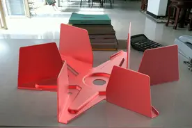 用SolidWorks画一个钣金零件，成形工具要自己绘制图片