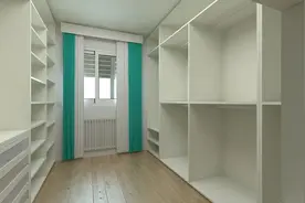 推拉门还是平开门？衣柜门没选对，衣柜难用很后悔图片