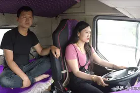 百万粉丝女网红：为了孩子选择开卡车，拼了图片