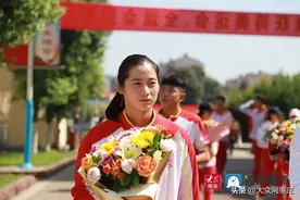 奥运冠军孙梦雅返校！枣庄市体校举行欢迎仪式图片