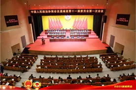 「聚焦两会」政协通城县第十一届委员会第一次会议开幕图片