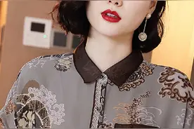黑裤子扔了吧！今夏主流：奥黛衫+洋葱裤，时髦减龄美的不可方物图片