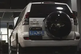 怪兽修车：翻新08年丰田普拉多LC120，全车细节处理，专治强迫症图片