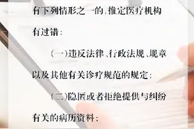 每日学“典”：伪造篡改病历 推定医院担责图片